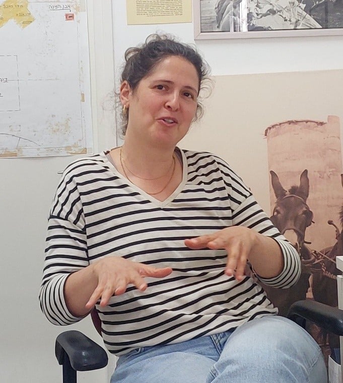 תמונה של עינת אלחדף יזרעאלי יו"ר הנהלת החינוך
